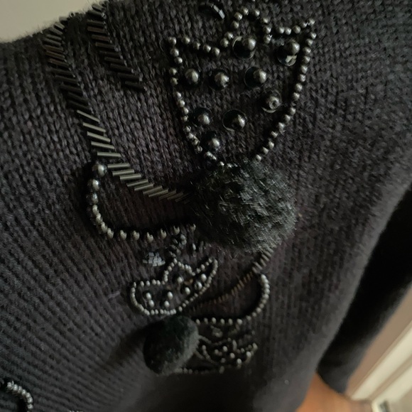 Vintage retro elegant sweater top - Picture 9 of 9